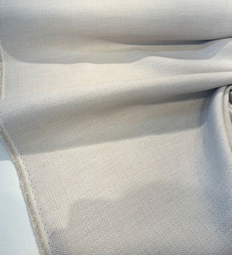 Sunbrella Linville Parchment 100 Percent Solution Dyed Acrylic Fabric - Parchment, Textured Solids, 54" Width (1 Yard)