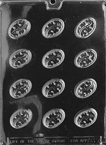 Fancy Leaves Chocolate Mold - LPAO027