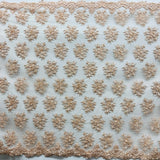 Beaded 3D Floral Lace Fabric 50" Wide