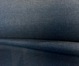 Sunbrella Linville Solution Dyed Acrylic Fabric - Indigo Blue, Textured Solids, 54" Width (1 Yard)