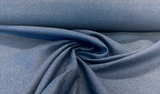 Sunbrella Linville Solution Dyed Acrylic Fabric - Indigo Blue, Textured Solids, 54" Width (1 Yard)