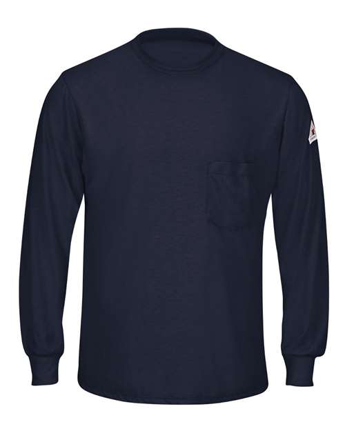 Bulwark Men's Long Sleeve Lightweight Flame-Resistant T-Shirt