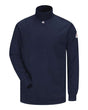 Bulwark Men's Tagless Mock Turtleneck FR Shirt
