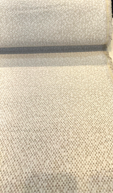 Sunbrella Dumont Chenille Acrylic Fabric - Stucco, Textured Solid, 54" Width (1 Yard)