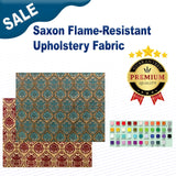 Saxon Flame-Resistant Upholstery Fabric
