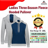 Augusta Sportswear® Ladies Three Season Fleece Hooded Pullover