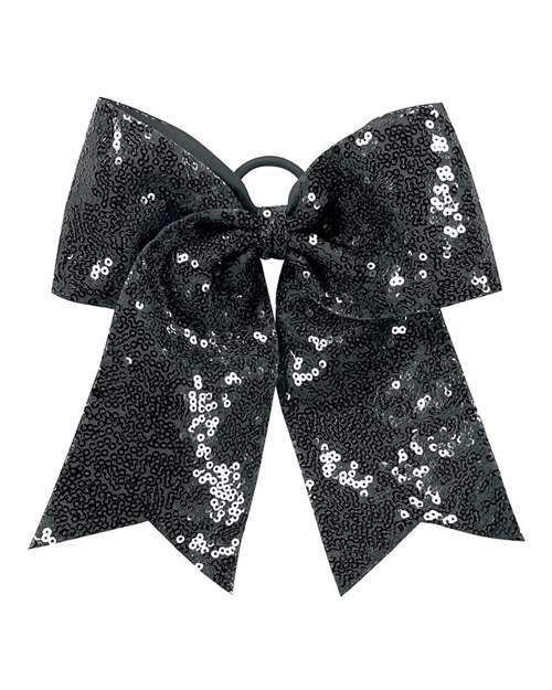 Sequin Cheer Hair Bow