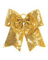 Sequin Cheer Hair Bow