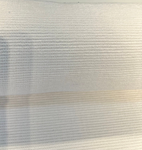 Hurly Burly Blanca White Outdoor Upholstery Fabric - White, 54" Width (By The Yard)