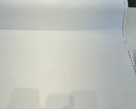 Hurly Burly Blanca White Outdoor Upholstery Fabric - White, 54" Width (By The Yard)