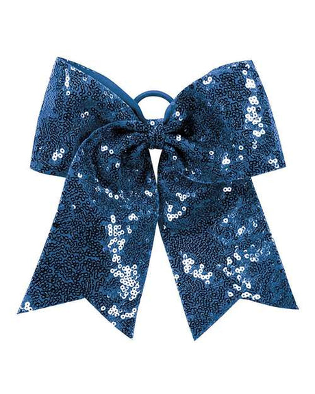 Sequin Cheer Hair Bow