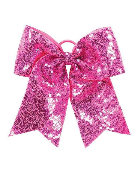 Sequin Cheer Hair Bow