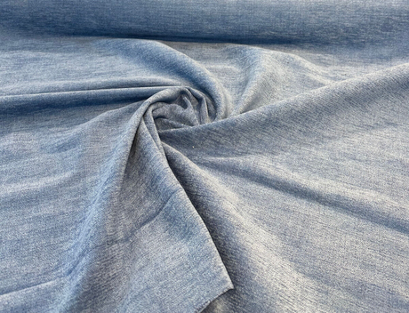 Perennials Soft Touch Outta The Blue Outdoor Upholstery Fabric - Dark Blue, 54" Width (1 Yard)