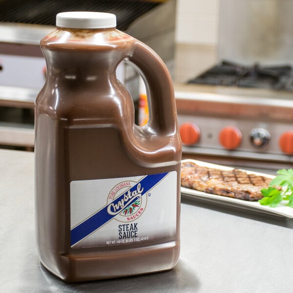 Crystal Original Steak Sauce 1 Gallon - 2/Case