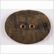Dark Brown Oversized Horn Button - 120L/76.2mm