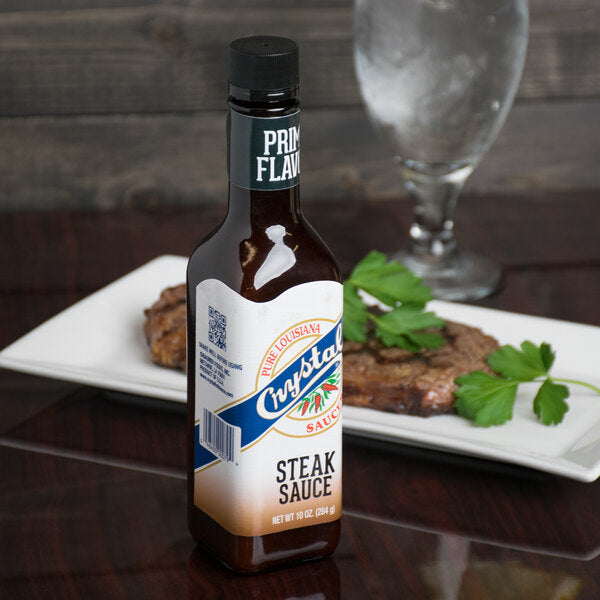 Crystal Original Steak Sauce 10 oz. - 12/Case