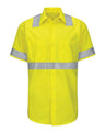 Red Kap Men's Enhanced & Hi-Visibility Work Shirt