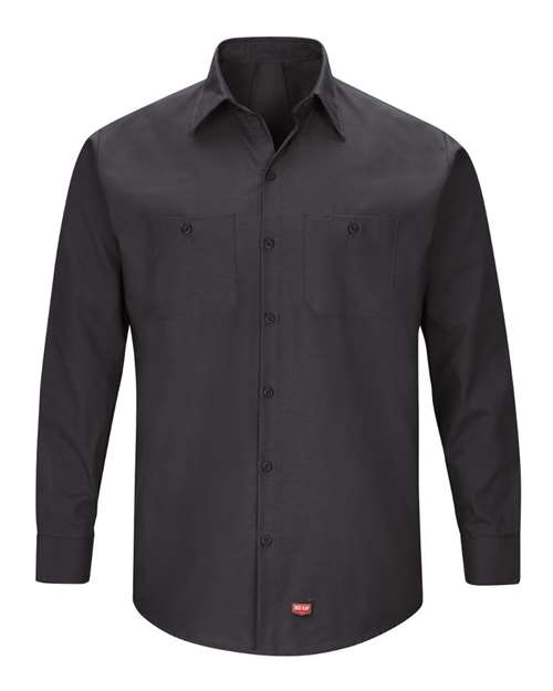 Red Kap Men's Mimix Long Sleeve Work Shirt