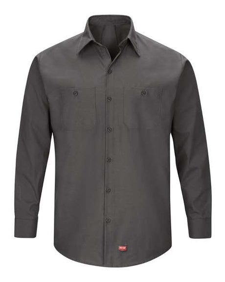 Red Kap Men's Mimix Long Sleeve Work Shirt