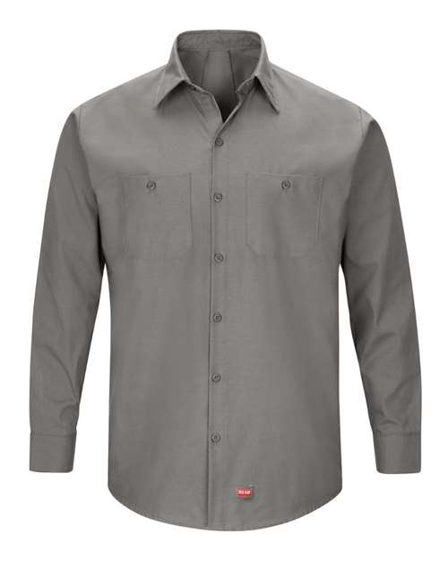 Red Kap Men's Mimix Long Sleeve Work Shirt