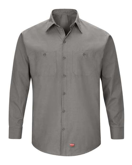 Red Kap Men's Mimix Long Sleeve Work Shirt
