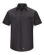 Red Kap Men's Mimix Short Sleeve Work Shirt