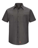 Red Kap Men's Mimix Short Sleeve Work Shirt