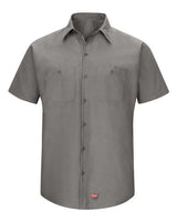 Red Kap Men's Mimix Short Sleeve Work Shirt
