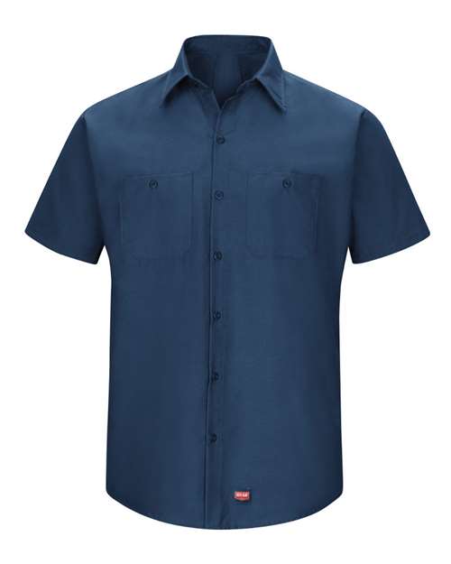 Red Kap Men's Mimix Short Sleeve Work Shirt