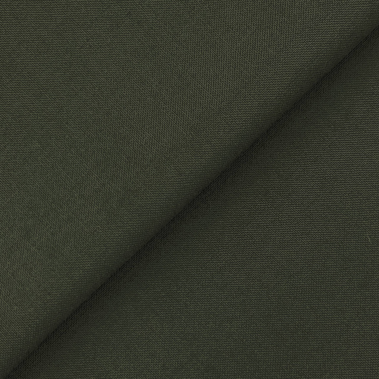 Machine Washable Olive Tropical Wool Blend Fabric - Olive, Tropical, 58/60" Width