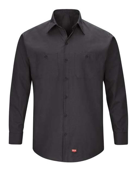 Red Kap Men's Tall Mimix Long Sleeve Work Shirt