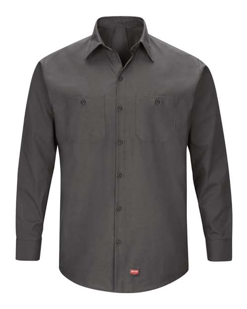 Red Kap Men's Tall Mimix Long Sleeve Work Shirt