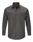 Red Kap Men's Tall Mimix Long Sleeve Work Shirt