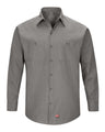 Red Kap Men's Tall Mimix Long Sleeve Work Shirt