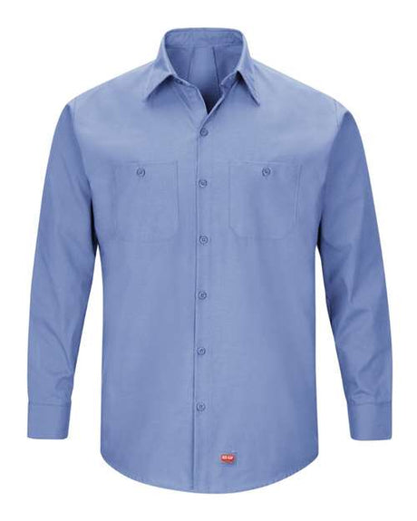 Red Kap Men's Tall Mimix Long Sleeve Work Shirt