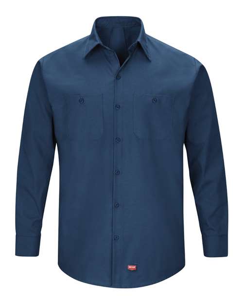 Red Kap Men's Tall Mimix Long Sleeve Work Shirt