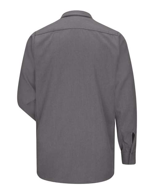 Concealed-Gripper Pocketless Long Sleeve Shirt - CoolTouch® 2