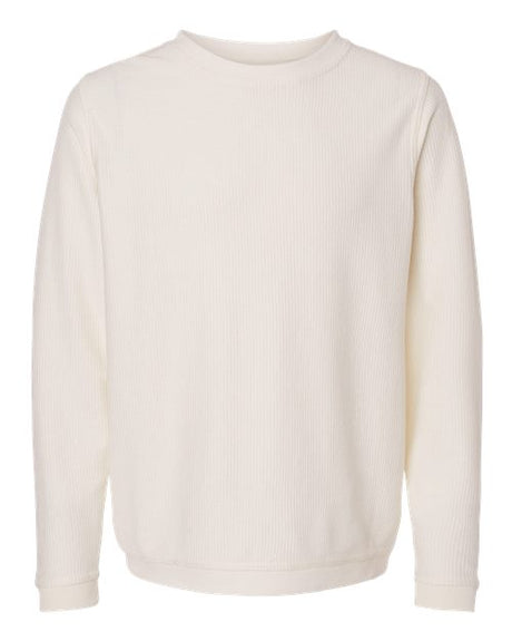 Boxercraft Unisex Corded Crewneck Sweatshirt