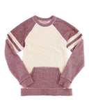 Women's Cozy Contrast Fleece Crewneck Pullover