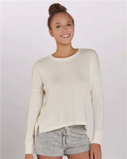 Women's Cuddle Fleece Boxy Crewneck Pullover