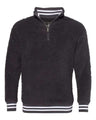 Boxercraft Unisex Varsity Sherpa Quarter-Zip Pullover
