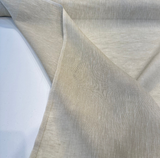 Belgian Linen Sheer Fabric - Ecru Solid, 59" Width (1 Yard)