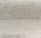 Belgian Linen Sheer Fabric - Ecru Solid, 59" Width (1 Yard)