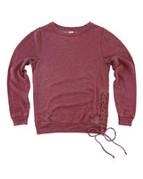 Women's Enzyme-Washed Rally Crewneck Sweatshirt