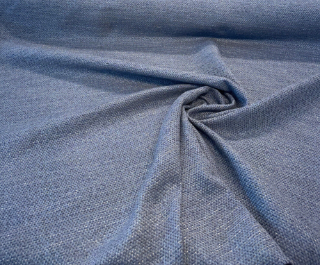 Sunbrella Dumont Shibori Acrylic Fabric - Blue Textured Solids, 54" Width (1 Yard)