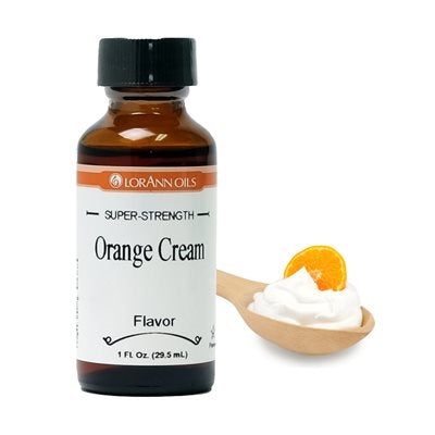 Orange Cream Flavor - 4 Ounce