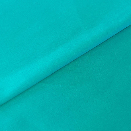 Teal Cotton Shirting Cotton Fabric - Teal, Shirting, 45" Wide (1 Yard)