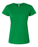 Women's Short Sleeve Crewneck Fine Jersey Tee