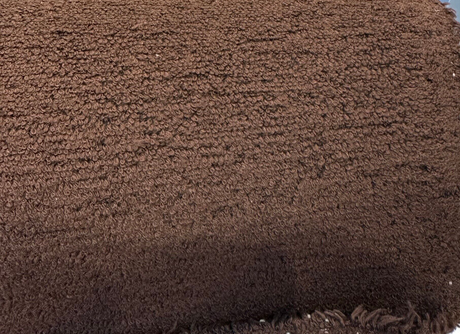 Sunbrella Acrylic Terry Cloth Fabric - Espresso Brown, 53" Width (1 Yard)