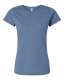 Women's Short Sleeve Crewneck Fine Jersey Tee